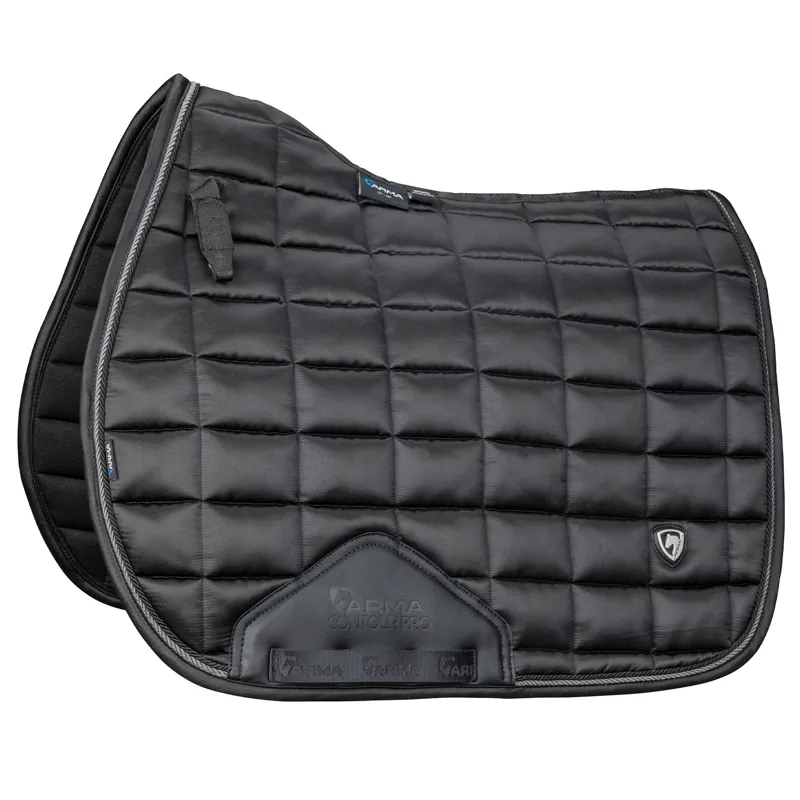 ARMA Eltar Satin GP Saddle Pad - Black