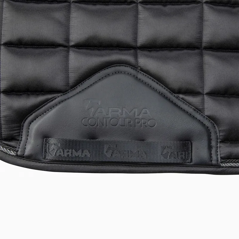 ARMA Eltar Satin GP Saddle Pad - Black-1