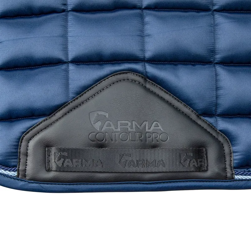 ARMA Eltar Satin GP Saddle Pad - Navy-1