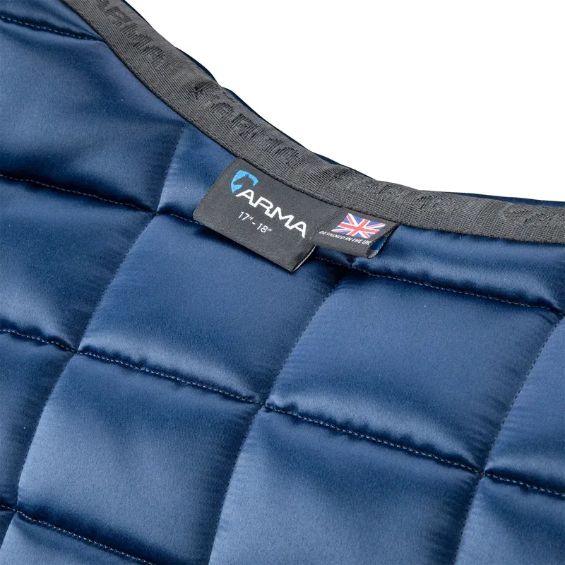 ARMA Eltar Satin GP Saddle Pad - Navy-3