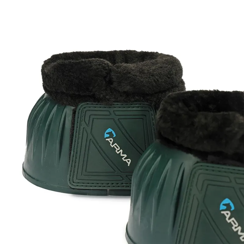 ARMA Fleece Topped Bell Boots - Green-1