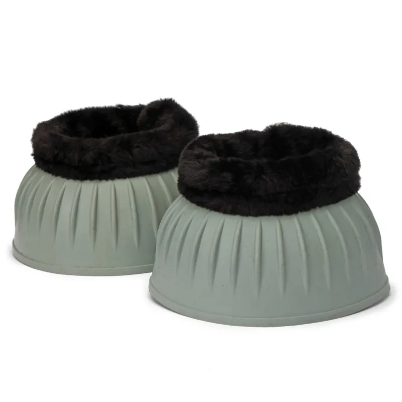 ARMA Fleece Topped Bell Boots - Grey-2