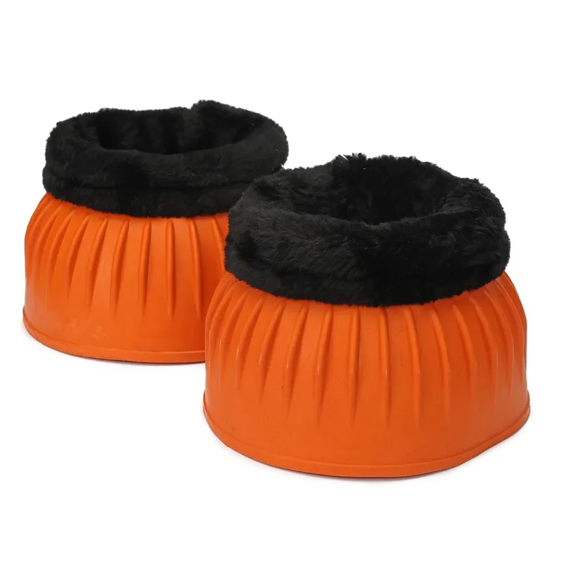 ARMA Fleece Topped Bell Boots - Orange-3