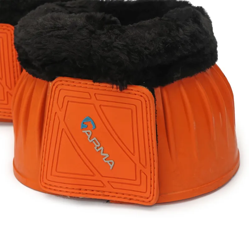 ARMA Fleece Topped Bell Boots - Orange-1