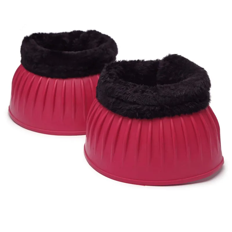 ARMA Fleece Topped Bell Boots - Pink-2