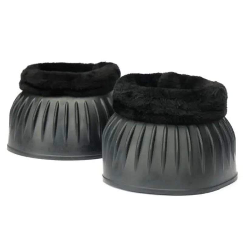 ARMA Fleece Topped Bell Boots - Black-1