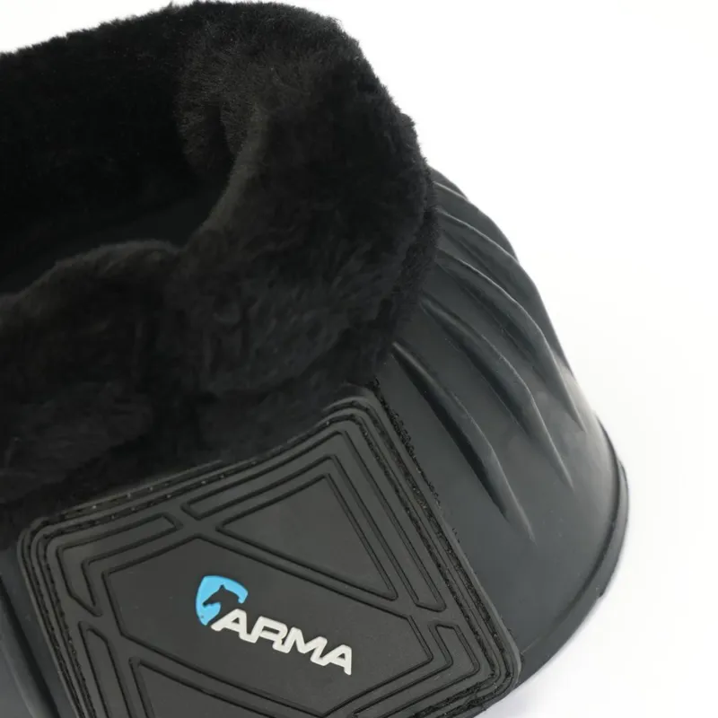 ARMA Fleece Topped Bell Boots - Black-3