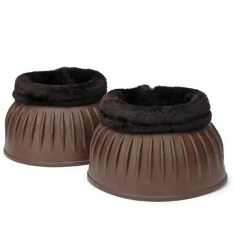 ARMA Fleece Topped Bell Boots - Brown-1