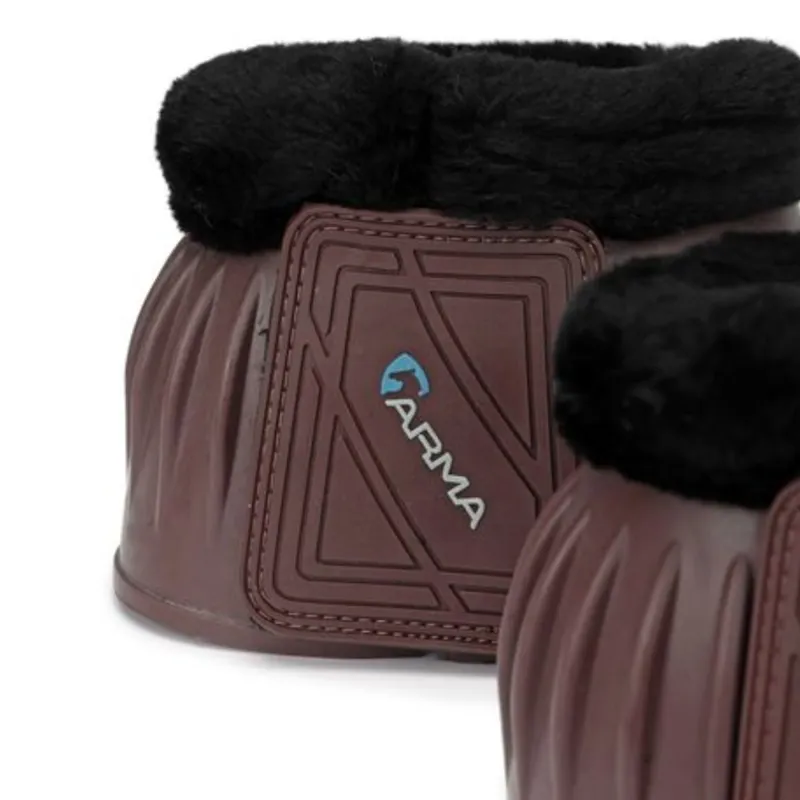 ARMA Fleece Topped Bell Boots - Brown-2