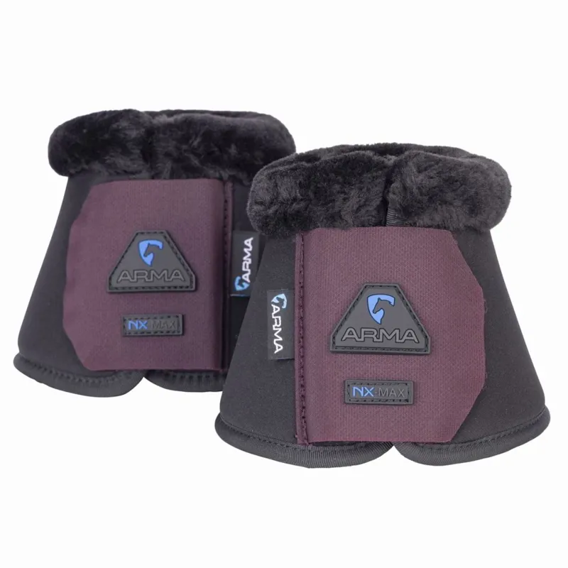 ARMA SupaFleece Neoprene Bell Boots - Black/Cherry