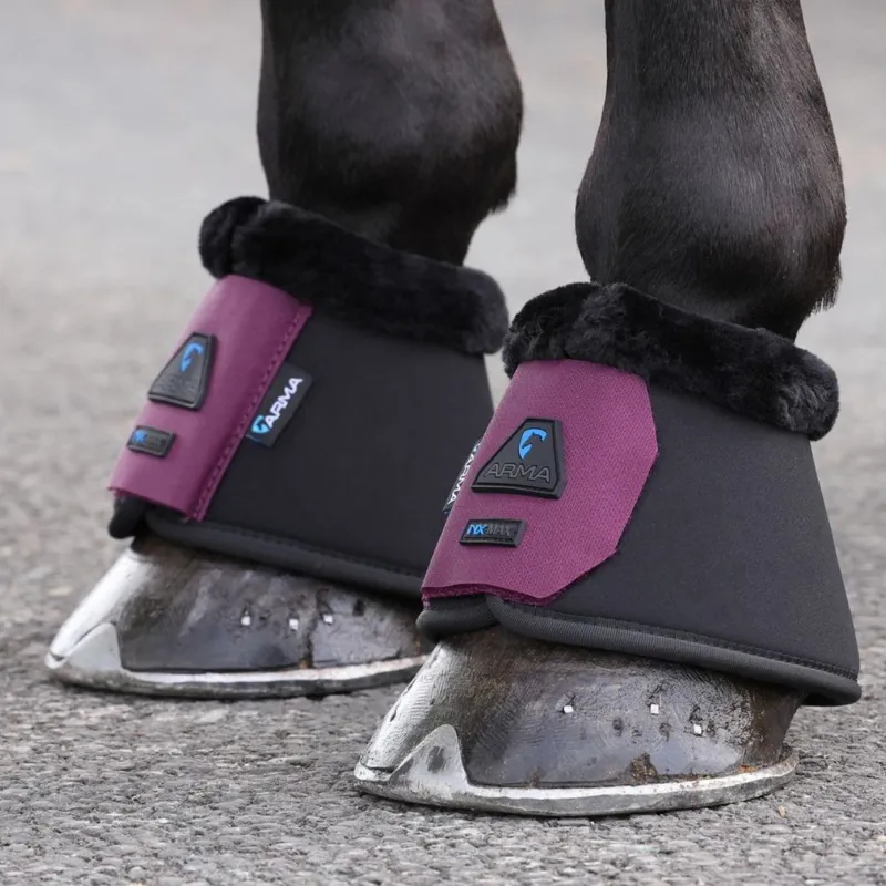 ARMA SupaFleece Neoprene Bell Boots - Plum-5