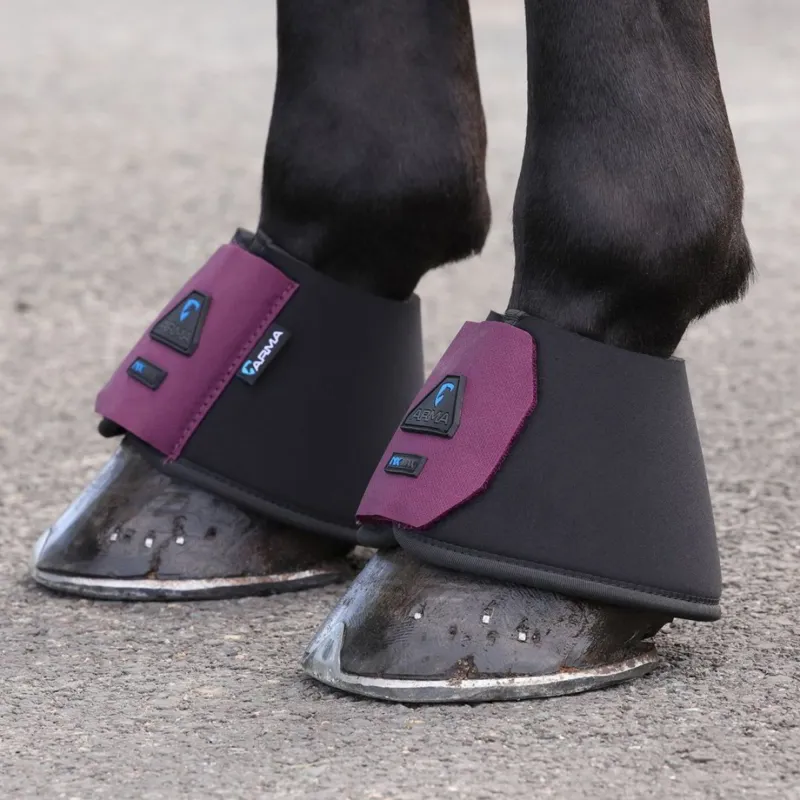 ARMA Neoprene Bell Boots - Plum-5