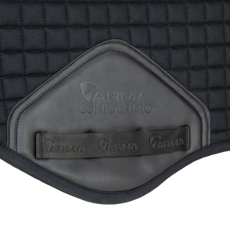 ARMA Soft Grip Jump Saddle Pad - Black-2