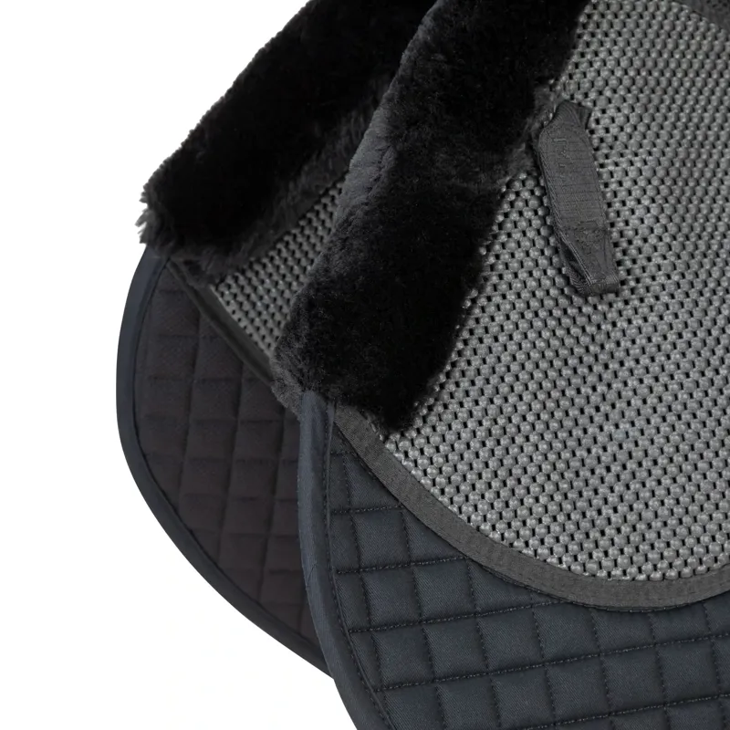 ARMA Soft Grip Jump Saddle Pad - Black-4