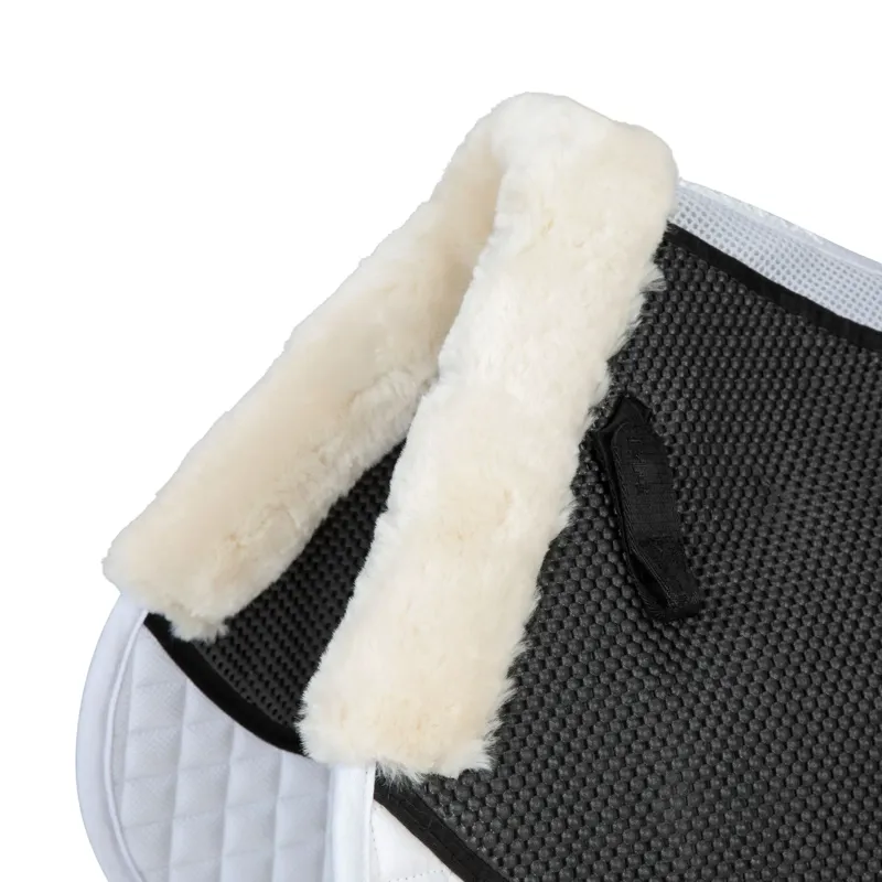 ARMA Soft Grip Jump Saddle Pad - White-1