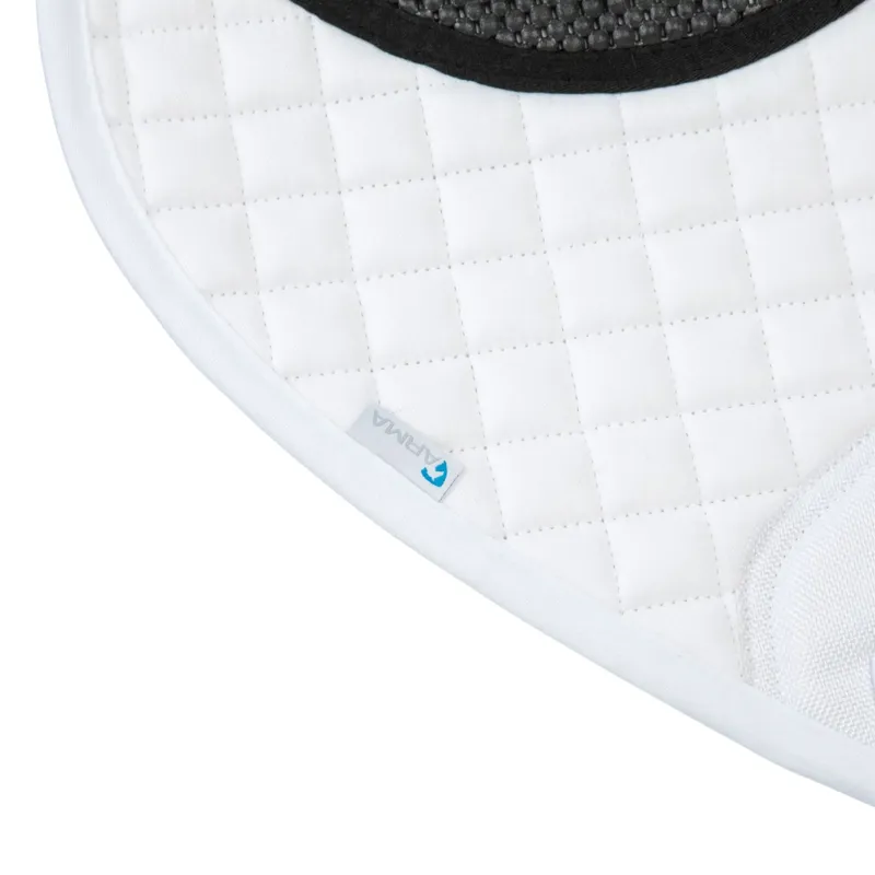 ARMA Soft Grip Jump Saddle Pad - White-5