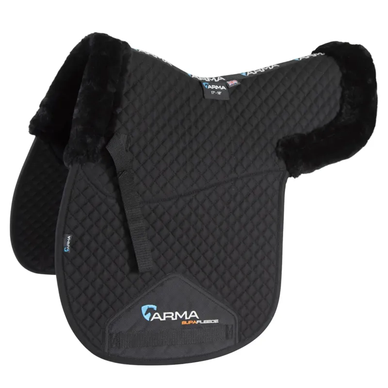 ARMA SupaFleece Saddle Pad - Black