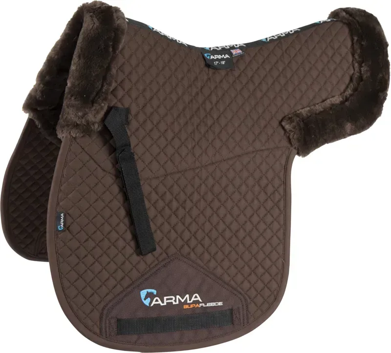 ARMA SupaFleece Saddle Pad - Brown