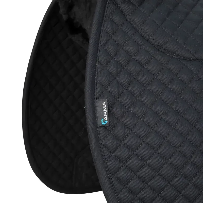 ARMA SupaFleece Saddle Pad - Black-9