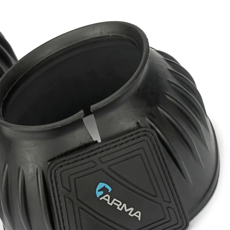 ARMA Hook and Loop Bell Boots - Black-1