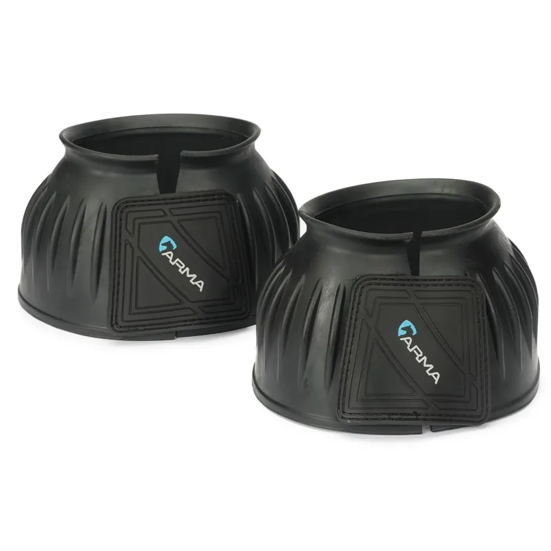 ARMA Hook and Loop Bell Boots - Black