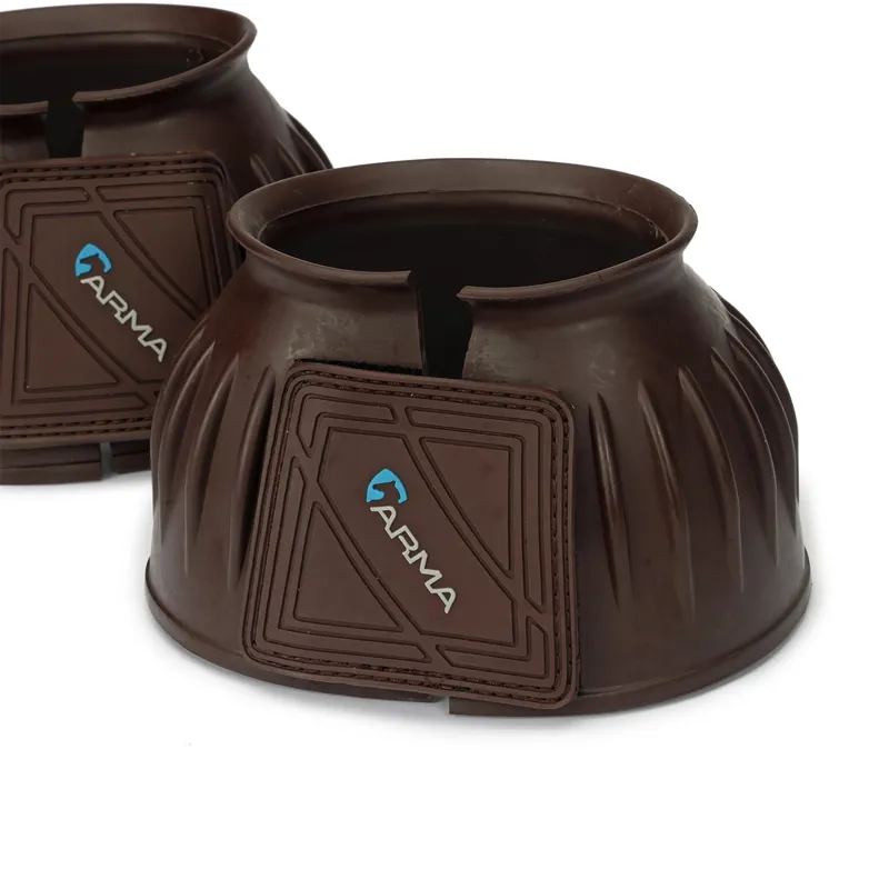 ARMA Hook and Loop Bell Boots - Brown-1