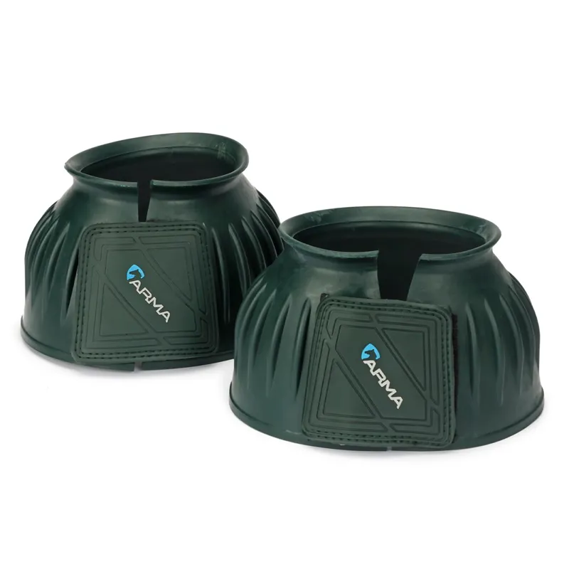 ARMA Hook and Loop Bell Boots - Green