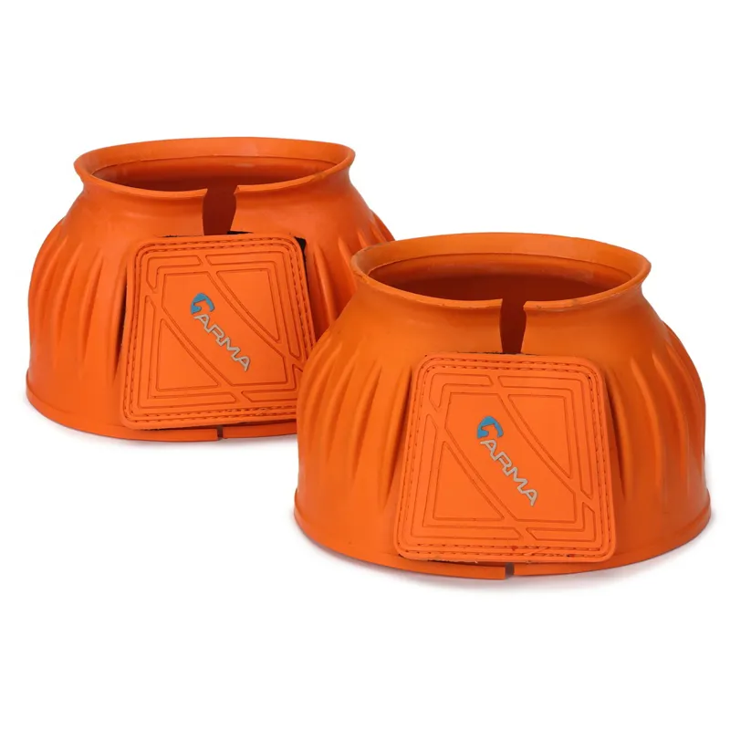 ARMA Hook-and-Loop Bell Boots - Orange