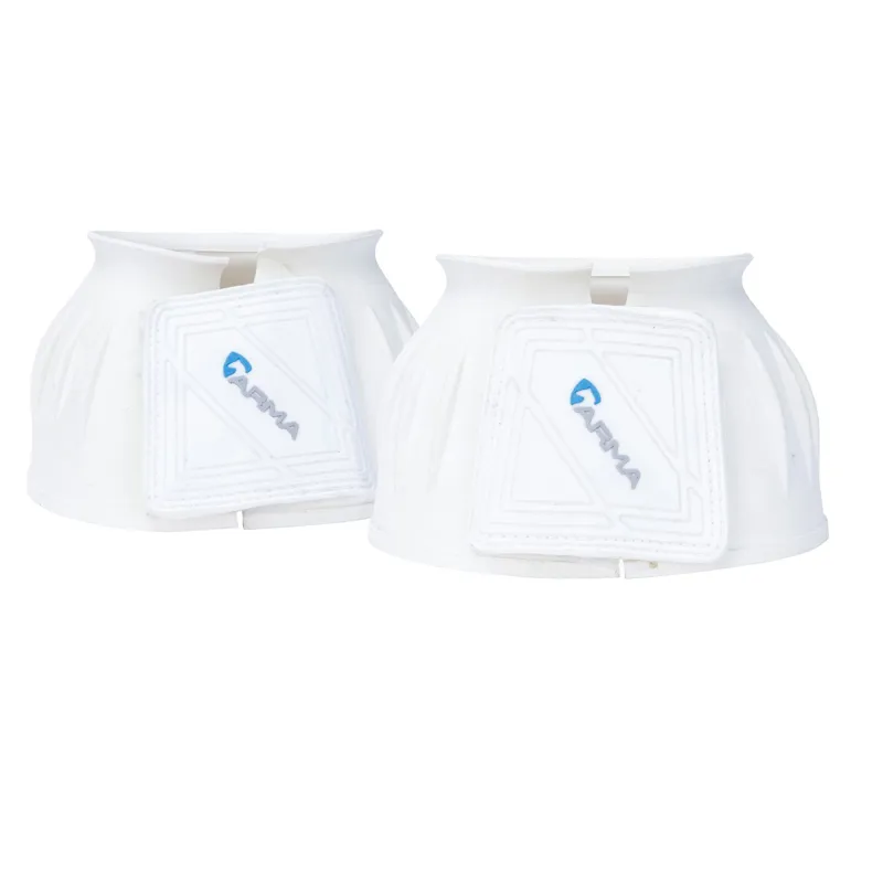 ARMA Hook and Loop Bell Boots - White