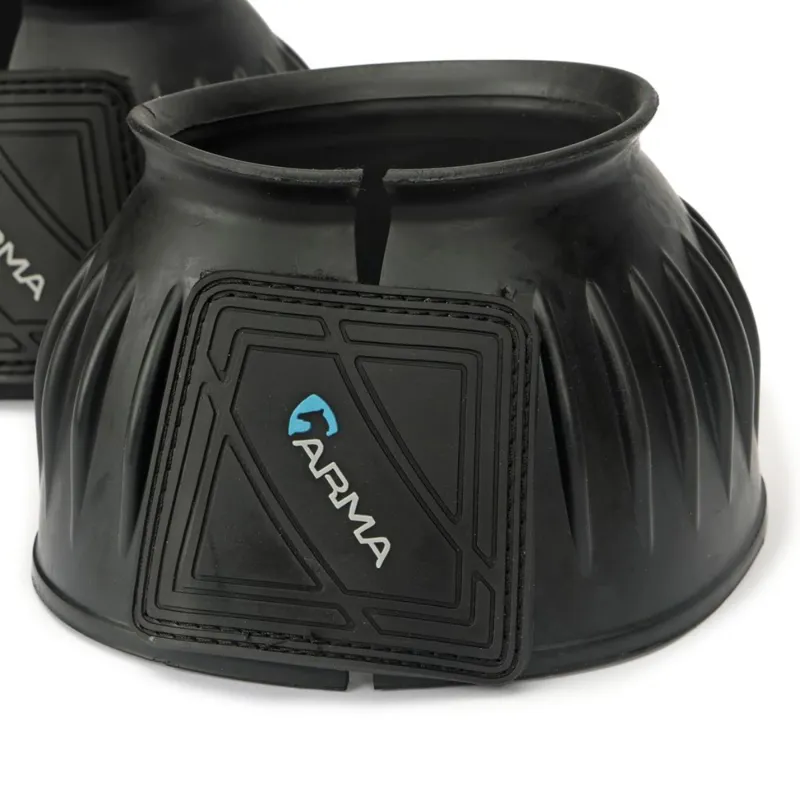ARMA Hook and Loop Bell Boots - Black-2