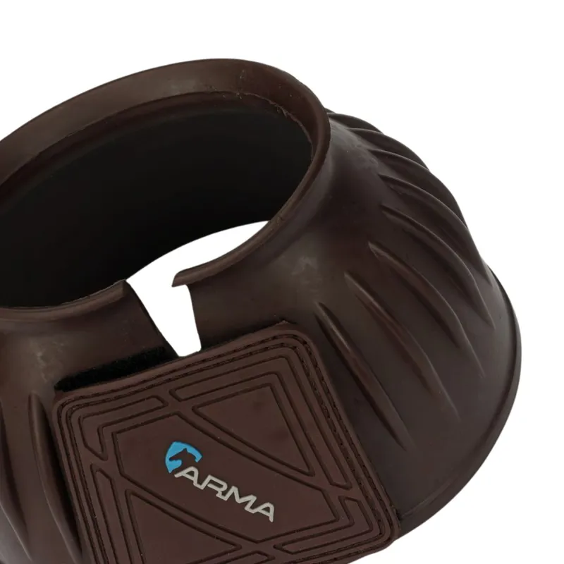 ARMA Hook and Loop Bell Boots - Brown-3