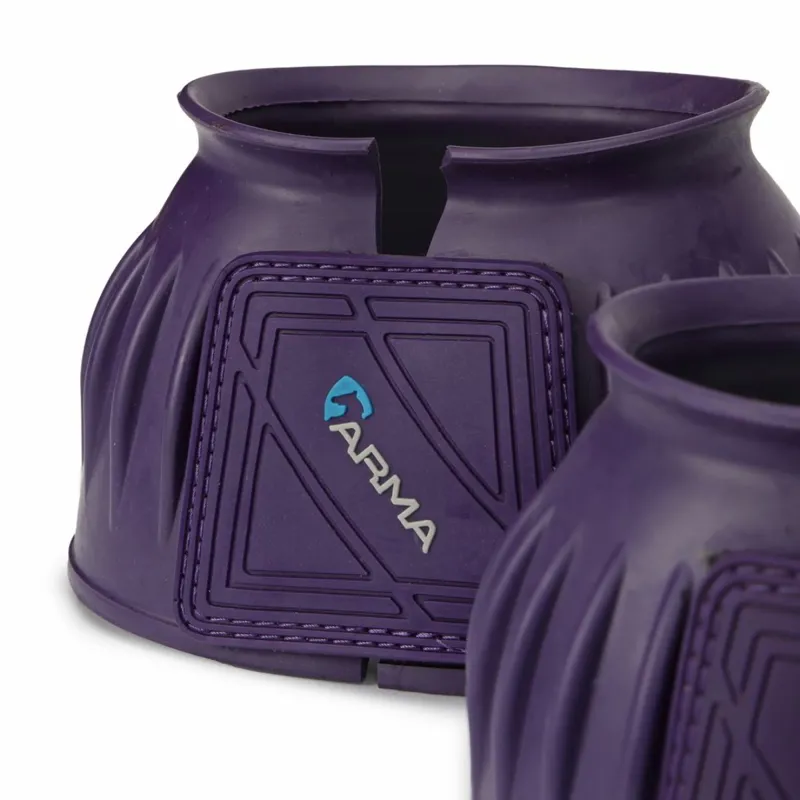 ARMA Hook and Loop Bell Boots - Purple-2