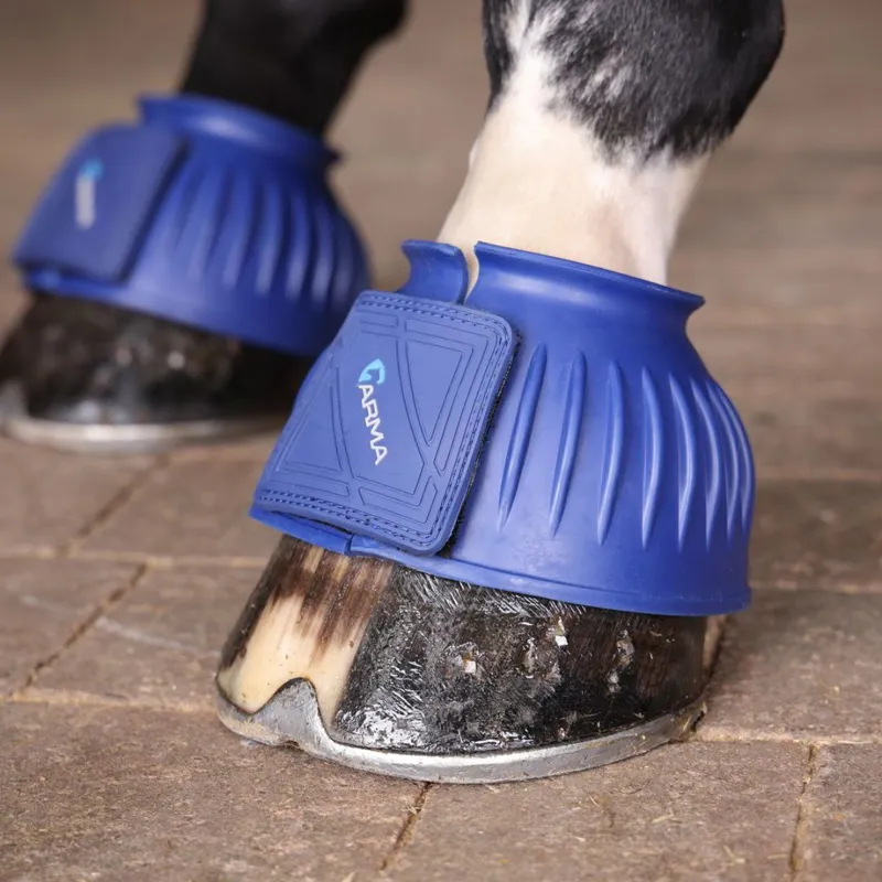 ARMA Hook and Loop Bell Boots - Royal Blue-1