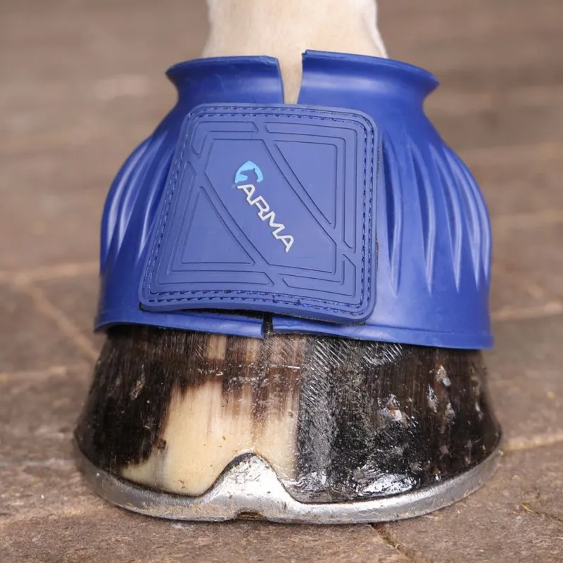 ARMA Hook and Loop Bell Boots - Royal Blue-2