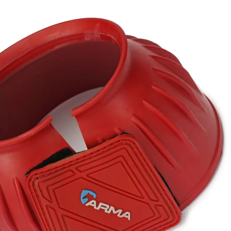 ARMA Hook and Loop Overreach Boots - Red-2