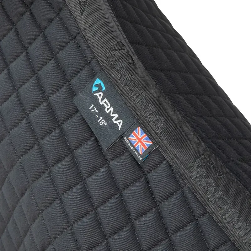 ARMA Working Hunter SupaFleece Saddle Pad - Black-1