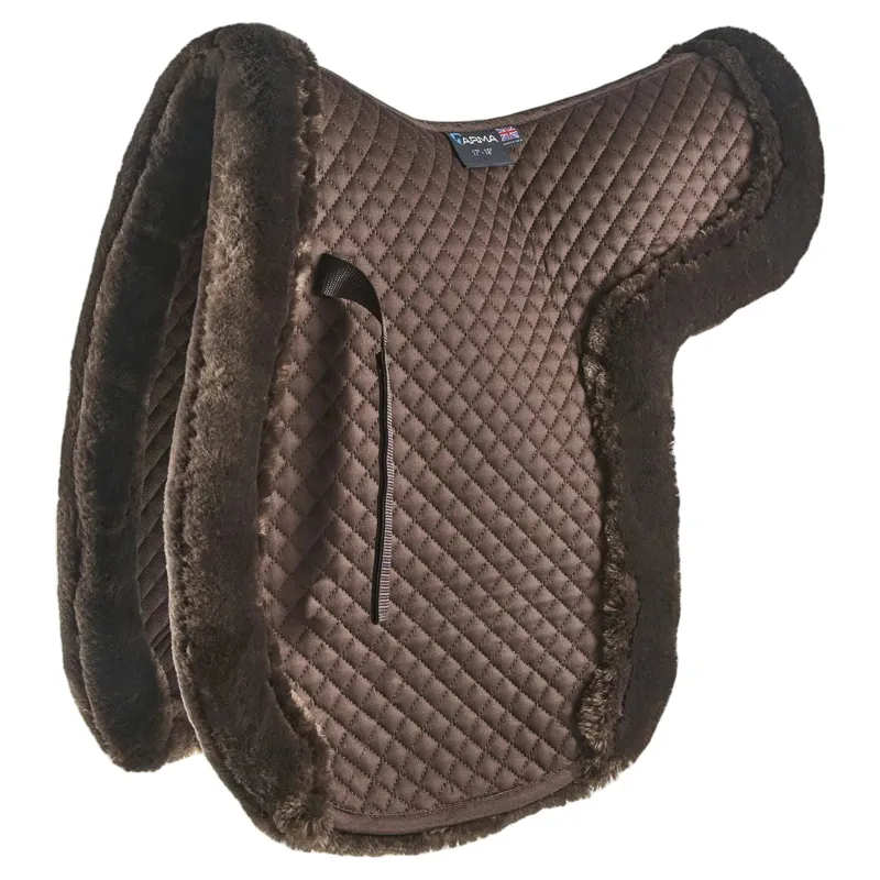 ARMA Working Hunter SupaFleece Saddle Pad - Brown