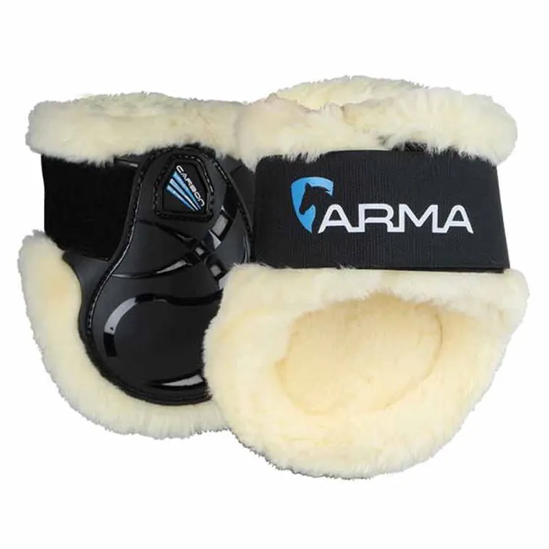 ARMA Carbon SupaFleece Fetlock Boots - Black