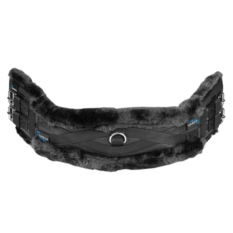 ARMA Performance SupaFleece Dressage Girth - Black