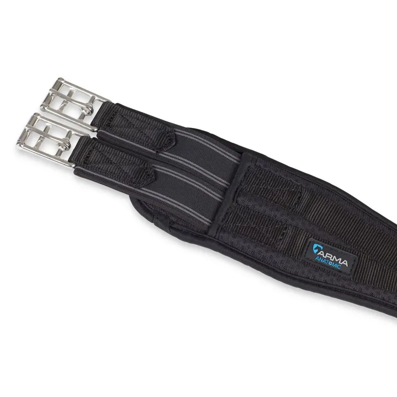 ARMA Airflow Girth With Elastic Both Ends - Black-1