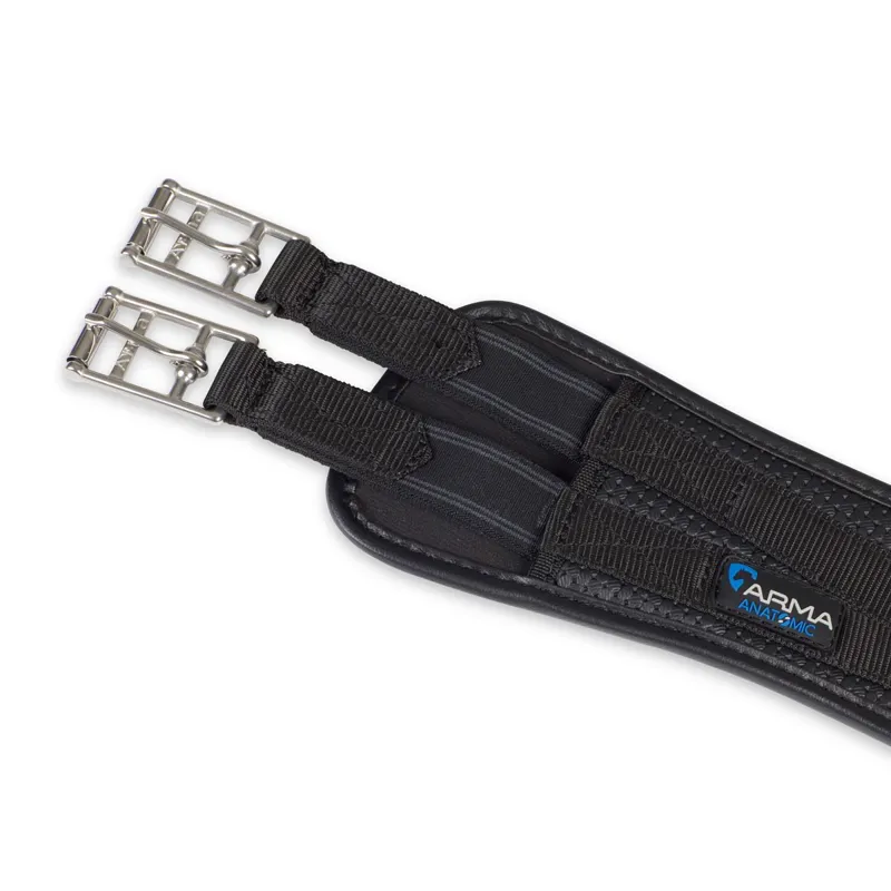 ARMA Anatomical Anti-Chafe Elastic Girth - Black-1