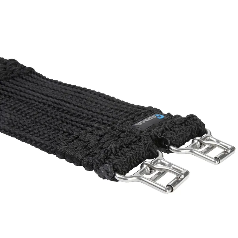 ARMA Braided Cord Girth-Black-3