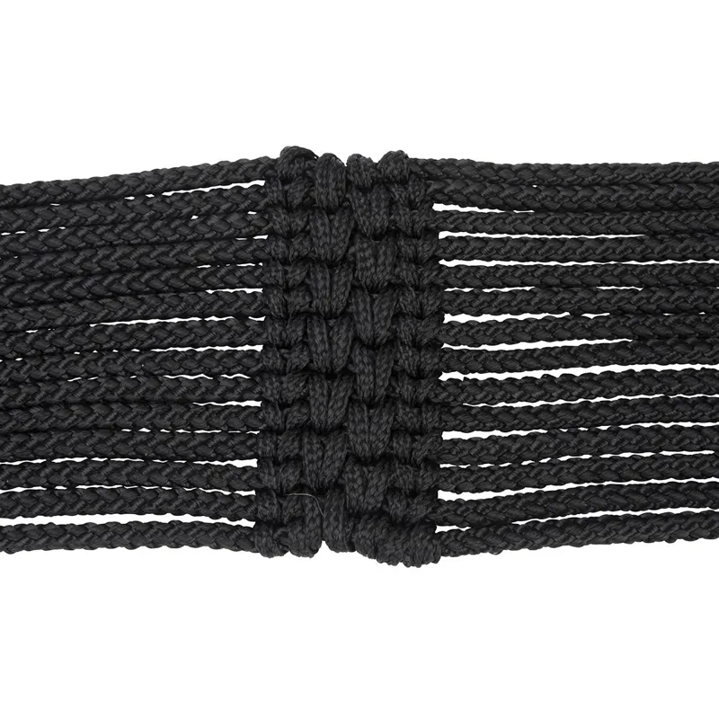 ARMA Braided Cord Girth-Black-4