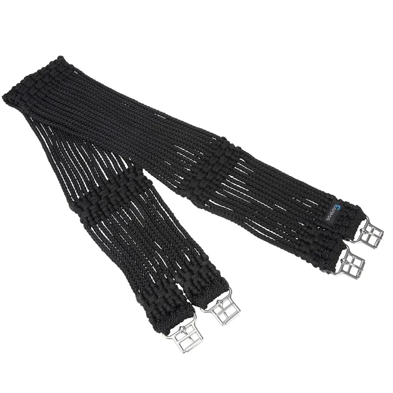 ARMA Braided Cord Girth-Black