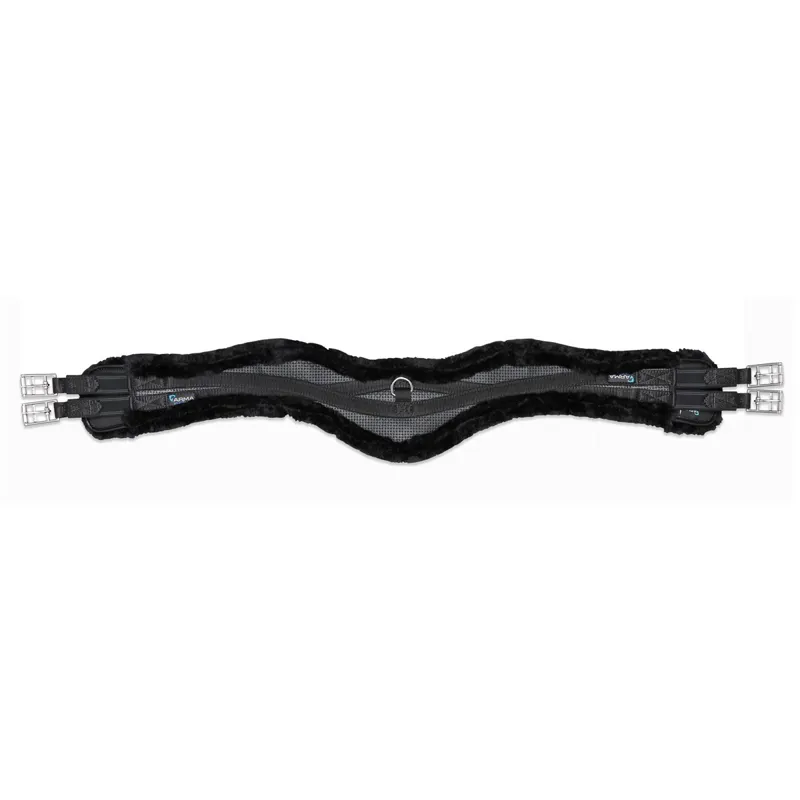 ARMA SupaFleece Anatomical Girth with Elastic - Black-1