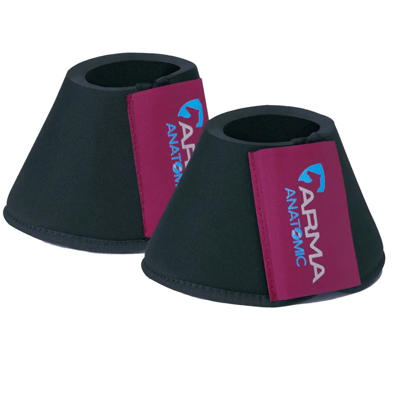 ARMA Neoprene Bell Boots - Black Cherry