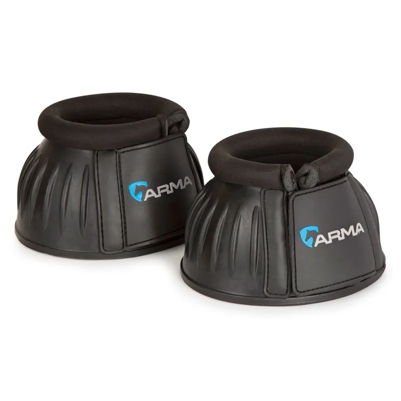ARMA Soft Neoprene Top Bell Boots - Black