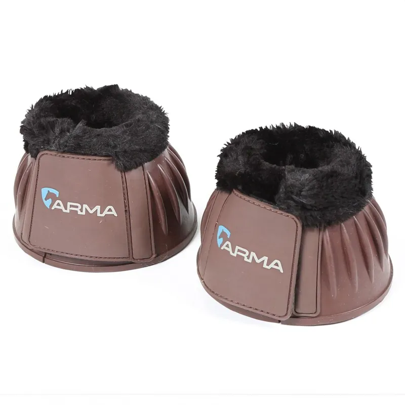 ARMA Fleece Topped Bell Boots - Brown
