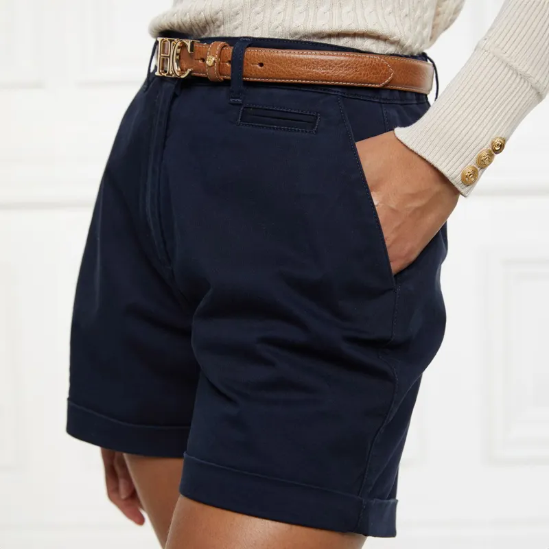 Holland Cooper Arnesby Chino Women's Shorts - Ink Navy-3