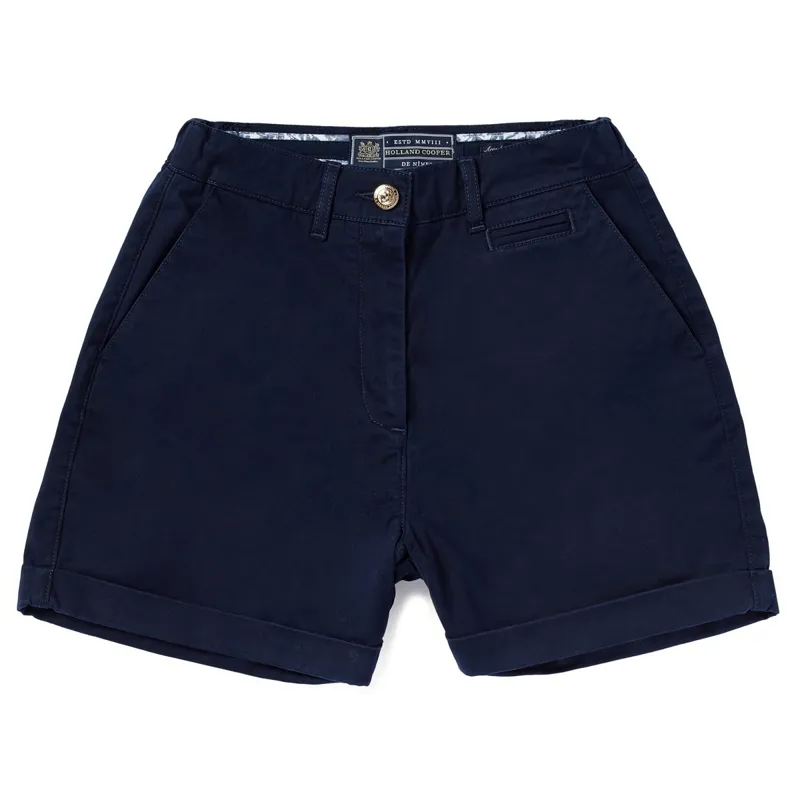 Holland Cooper Arnesby Chino Women's Shorts - Ink Navy-7